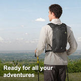 N NEVO RHINO Small Hiking & Trekking Backpack, 10L Lightweight Travel Backpack, Hiking Daypack for Women Men