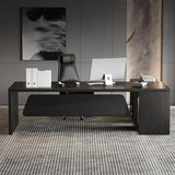 SABALON Office Desk Modern Solid Wood Office Computer Desk