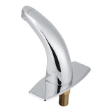 Automatic Sensor Touchless Bathroom Faucet, Motion Activated Hands-Free Basin Tap With Mixer Valve Control Box, Deck Plate