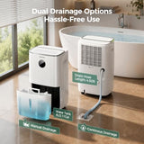 ZAFRO 7500 Sq.Ft Dehumidifier for Basement, Max 150 Pints/Day, Energy Star