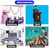BIBOYA Podium Heavy Duty Lectern Stand Podium, Large Storage Area Speaking Lectern Laptop Stand for Churches Office