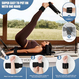 Ankle Weights for Women Men Adjustable 2LB Wrist Weights Bracelet Set of 2 for Home Gym Weighted Bangles Wristbands Leg Arm Weights, Black