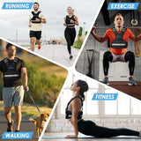 ExtreSpo Adjustable Weighted Vest for Women and Men, 20-32lb Weight Vest with 6 Ironsand Weights, Body Weight Vest Exercise Set with Reflective Strip for Strength Training and Workout