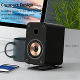 Computer Speakers for Desktop and Laptop, 30W RMS Bluetooth Bookshelf Speakers with 3‘ Aluminum Drivers