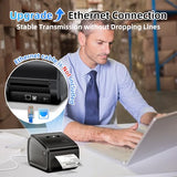 Ethernet Shipping Label Printer, D550 Pro Wireless Thermal Labels Printers for Small Business,Office