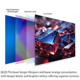 SYLVOX 75'' Outdoor Google TV Waterproof 4K QLED Television, Built-in Chromecast Voice Assistant 15W Stereo Surround SYLVOX