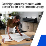 Large Format Color Plotter Printer - 24-inch, for Easy Wide Format CAD & Poster Prints