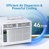 GarveeLife 6000 BTU Smart Window Air Conditioner – Fast Cooling up to 350 Sq.Ft – Quiet 110-115V Operation – Energy Efficient – Remote & App Control – Built-in WiFi – Easy Installation – There is WIFI