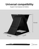 Folding Laptop Stand Lap Desk, Portable & Mini Computer Stand Laptop Desk for Travel and Home Office