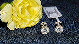 IGI Certified 1 to 2 Carat Natural Diamond Stud Earrings