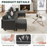 Modular Sectional Sofa 6 Seaters Modular Sleeper Sofa Couch