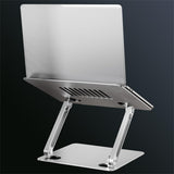 DTTLYQF Metal Aluminum Alloy Laptop Cooling Bracket Foldable Lift Adjustable Elevated Stand(D)