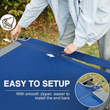 EVER ADVANCED Extra Wide Camping Cot for Adults Oversized XXL Sleeping Cots Folding Cot Bed with Carry Bag, 84.3" L x 41.9" W, Support to 550 lbs