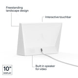 Aura HD Digital Picture Frame | Carver: The Best Frame for Gifting (Cool White, 10")