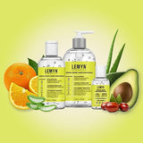Lemyn Organics Medical‑Grade Hand Sanitizer Gel – 97 % Organic | 70 % USP Ethyl Alcohol | Moisturizing Aloe