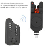 Fishing Bite Alarm Indicator Set, 4 Emitter + 1 Receiver Digital Wireless Fishing Bite Alert Indicator Set Tihebeyan