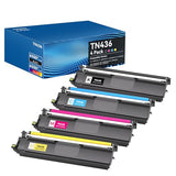 TN436 Toner Cartridges High Yield 4 Pack Compatible for Brother L8905CDW
