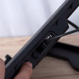 Fan Laptop Cooling Pad USB Powered Notebook Cooler Stand Black