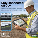 Fusion5 Built in USA 10.1” Windows 11 Professional Rugged Tablet PC - 12GB RAM
