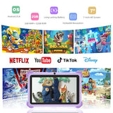 Kids Tablet 7 inch Tablet for Kids 32GB Toddler Tablets with Case Android Kids Learning Tablets
