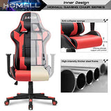 Homall Gaming Chair, Office Chair High Back Computer Chair Leather Desk Chair