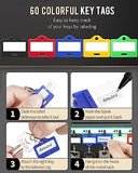 60 Position Key Cabinet Steel Security Storage Box with Combination & Key Lock, Resettable, Digital
