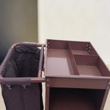 OTQEFTN Hotel Cart, Cleaning Caddy with Wheels,foHousekeeping,