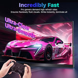 VisionOwl Portable Monitor 19 Inch 4K UHD 144Hz 560 nits 125% sRGB Second Screen