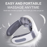 HCUCTOS 5 Modes 12 Intensity Smart Deep Tissue Trigger Point Neck Massage for Pain Relief, Massager for Women Men Use at Home