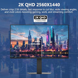 Z-Edge 27 inch QHD 1440P OLED Gaming Monitor, 240Hz 0.03ms PC Screen