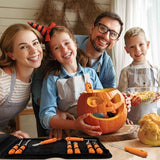 imarku Pumpkin Carving Kit, 36PCS Pumpkin Carving Tools, Professional Pumpkin Carving Knife Set with Stencils & Bag for Beginners