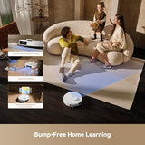 MOVA P50 Ultra Robot Vacuum Cleaner with Flexible Mop, 19,000 Pa Suction Power