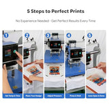 16x24 Pneumatic Dual-Platen Heat Press Machine