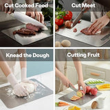 Titanium Cutting Board Set of 3,Metal Kitchen Chopping Boards