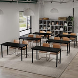 Bonzy Home Conference Tables 14ft Meeting Room Study Writing Printer Table Office Computer Desk
