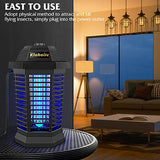 Klahaite Bug Zapper Outdoor, Electric Mosquito Zapper, Fly Zapper Indoor Fly Traps, Mosquito Repellent Outdoor Patio and Backyard Covers 1/2 Acre, 3 Prong Plug, 4200V, ABS Fireproof Plastic Outer