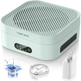 Air Purifiers for Home 600 Sq.Ft, TDBYWAE H13 True HEPA Air Purifier with USB Cable for Pets Dust Dander Pollen Odor Smoke (Green)