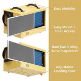ALORAIR 120 Pints Energy Star Crawlspace Dehumidifier, Sentinel HD55S Gold
