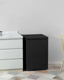 ADT Chest Freezer Free-Standing Top Door Freezers 6.8℉ to -4℉ (Black, 1.8 Cubic Feet)