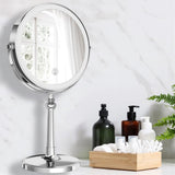 Vanity Mirror with Lights Chrome Two Way Mirror Lovecandy