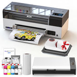 MZK 14'' A3 Plus F1080 DTF Printer+Oven,2X Speed vs L1800.One-Click Printhead Moisturizing,Auto-Maintenance Cleaning+White Ink System,Smart Panel,Ink Anti-Cloged Desig,2-Year Ink Included