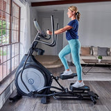 Echelon - Elliptical Exercise Machine | Work Out Equipment for Home Gym | ‎Magnetic Resistance Mechanism | 20 Stride with Single Rail Design | Pre-Programmed LCD Monitor | Convenient Tablet Holder Echelon