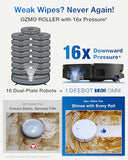 ECOVACS DEEBOT T80 Omni Robot Vacuum and Mop, Instant Self-Cleaning OZMO Roller Mop, TruEdge Deep Cleaning, AI Navigation, 18,000Pa Suction and ZeroTangle 3.0 for Pets and Carpets