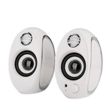 BXNSDFS Bass Wired Computer Speakers High Power for Laptop Desktop Phone Portable Multimedia Loudspeaker(E)