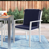 Blytieor Outdoor Patio Chair Cushions Set of 4, Water Resistant