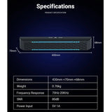 XDSRFVUY Computer Speakers PC RGB Gaming Sound Bar Portable Speaker for Desktop Monitor Laptop