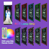 Magic Mirror Photo Booth, 65’’ Mirror Photo Booth