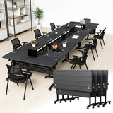 Conference Tables, Folding Conference Room Tables with Wheels,Modular Conference Room