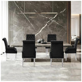 AODCHR Velvet Dining Chairs with Arms, Upholstered Accent Dining Room Chair