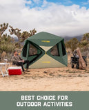 FanttikOutdoor Alpha C4 Ultra Camping Tent & FanttikOutdoor Beta C6 Apex SUV Tent